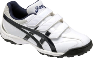 【ASICS/アシックス】 アクセルブレイバー ホワイトxネイビー キッズ アシックス